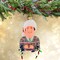 Cody Foster 4.5 Inch Chevy Christmas Tree Ornament , Christmas Decor Comedian Plastic Lights